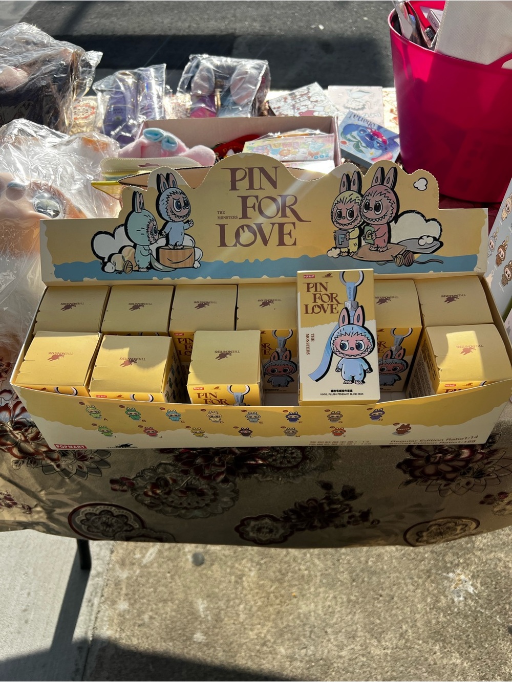 Pin for love pop mart
